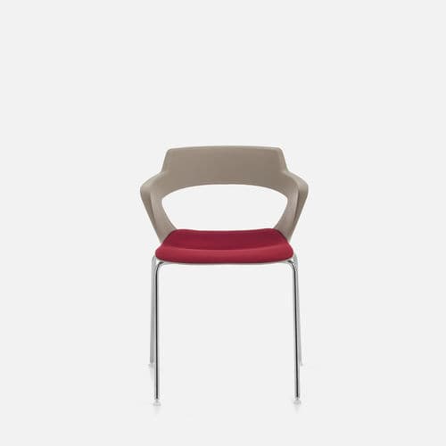 Sedia contemporanea - GRACE - Gierre Sedute - da interno / in plastica / con supporto in metallo