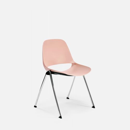 Sedia contemporanea - SUN - Gierre Sedute - da interno / in plastica / con supporto in metallo