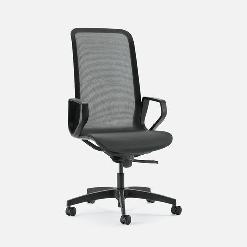 Sedia da ufficio contemporanea - TREND - Gierre Sedute - da interno / in tessuto / con supporto in metallo