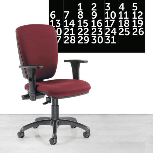 Sedia da ufficio contemporanea - NAOS - Gierre Sedute - da interno / in pelle / in tessuto
