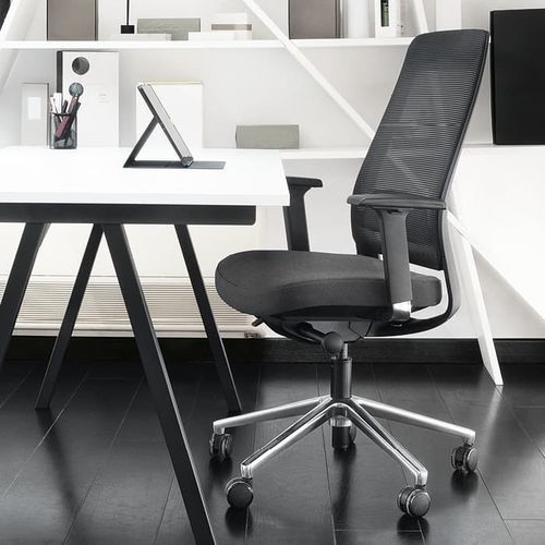 Sedia da ufficio contemporanea - FILE - Gierre Sedute - da interno / in tessuto / con supporto in metallo