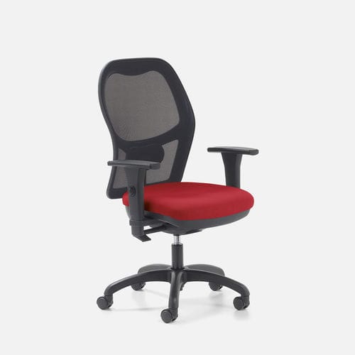 Sedia da ufficio contemporanea - MESH - Gierre Sedute - da interno / in pelle / in tessuto