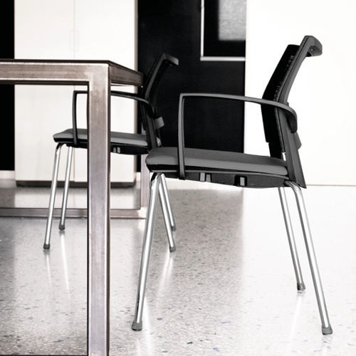 Sedia contemporanea - KLUSTER - Gierre Sedute - da interno / in plastica / in tessuto