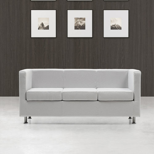Divano contemporaneo - FIRST - Gierre Sedute - in tessuto / in pelle / colore personalizzabile