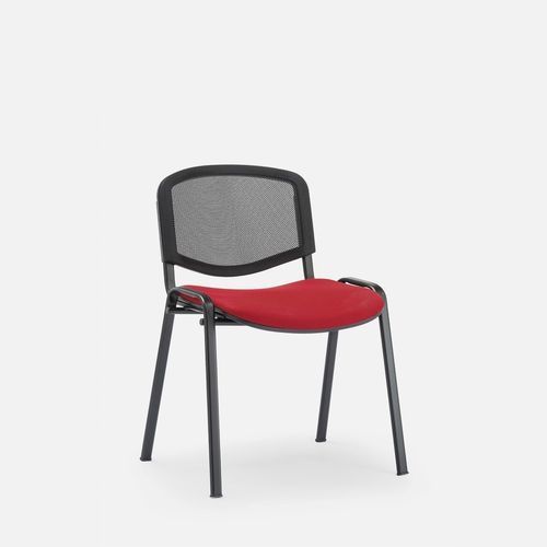 Sedia visitatore contemporanea - SPICA - Gierre Sedute - da interno / in tessuto / con supporto in plastica