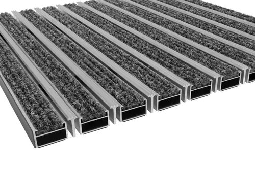 Tappeto d'ingresso per edifici pubblici - Clean Ryps Edge (Y-shaped profile) - TechemMatten - per ufficio / per hotel / per ospedale