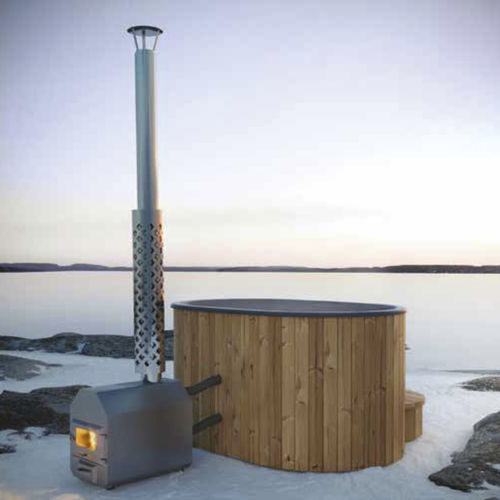 Spa fuoriterra - YOU2 - Catalina Spas - ovale / 2 posti / in legno