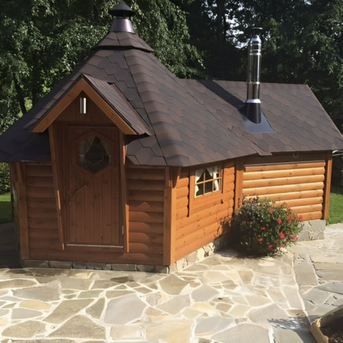Sauna finlandese - GrillKota - Catalina Spas - per uso residenziale / contract / in legno