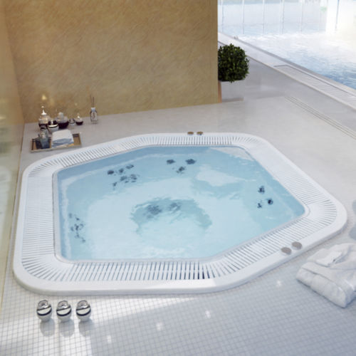 Spa da incasso - Classic - Catalina Spas - fuoriterra / esagonale / 5 posti