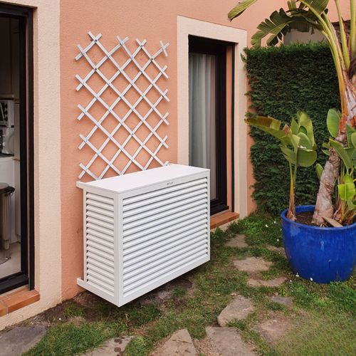 Copri condizionatore XL - GAMME ALU XL - DECOCLIM - da esterno / da pavimento / da parete