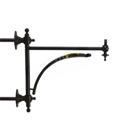 Braccio per lampione stradale moderno in ferro galvanizzato - COD 419/A - EUROCOM SRL