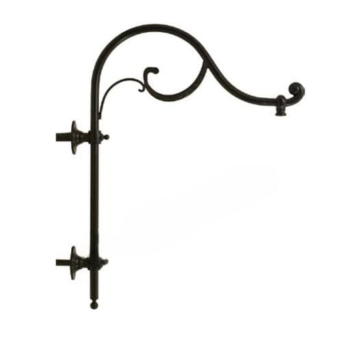 Braccio per lampione stradale moderno in ferro galvanizzato - COD 393 - EUROCOM SRL