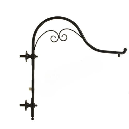 Braccio per lampione stradale moderno in ferro galvanizzato - COD 394 - EUROCOM SRL