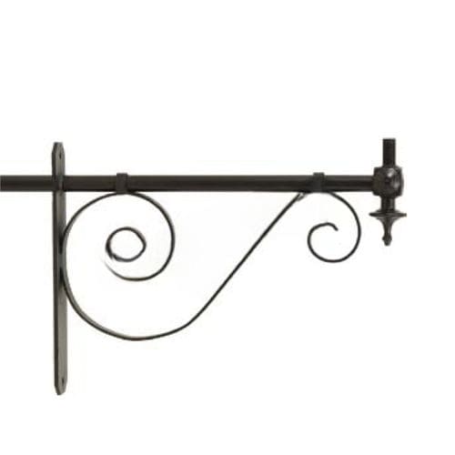 Braccio per lampione stradale moderno in ferro galvanizzato - COD 420 - EUROCOM SRL