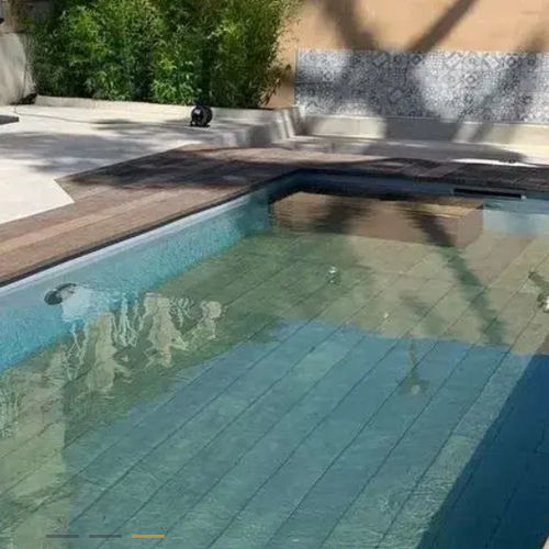 Fondo mobile per mini piscina - 10M2 - ELEVATE - in acciaio inox 316 L / in legno / in ceramica