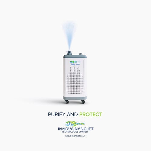 purificatore d'aria ad acqua - Innova Nanojet Technologies