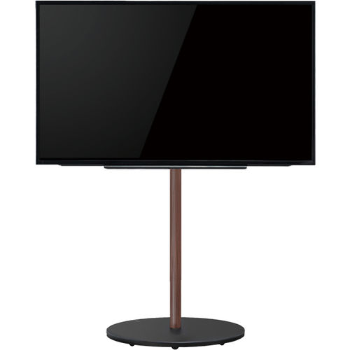 Supporto per TV da terra contemporaneo - SEVEN STAND - NakamuraCo. - in Steelflex® / per uso residenziale / 600 x 100