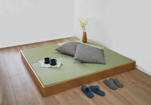 Letto tatami - OASIS - Kitsutaka Co., Ltd. - matrimoniale / contemporaneo / con testiera