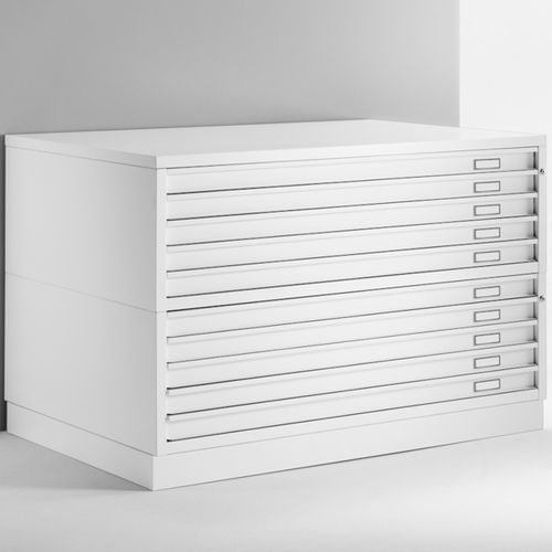 Cassettiera portadisegni in acciaio - M200 - Emme Italia srl - professionale / 10 cassetti