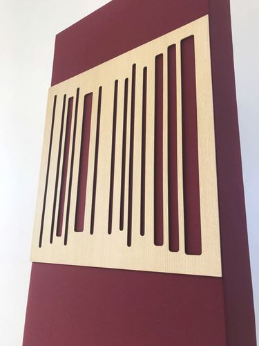 Diffusore acustico impiallacciato in legno - MAGNETFUSOR® MLS - Oudimmo Acoustic Design