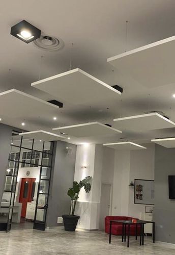 Sistema di sospensione per pannelli - Oudimmo Acoustic Design