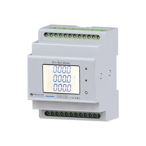 Contatore di energia su guida DIN - DEM‑4MC - Chongqing Blue Jay Technology Co.,Ltd - trifase / con display LCD / residenziale