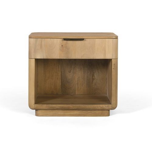 Comodino design minimalista - 1938 - Giner y Colomer - in legno / con supporto in legno / rettangolare