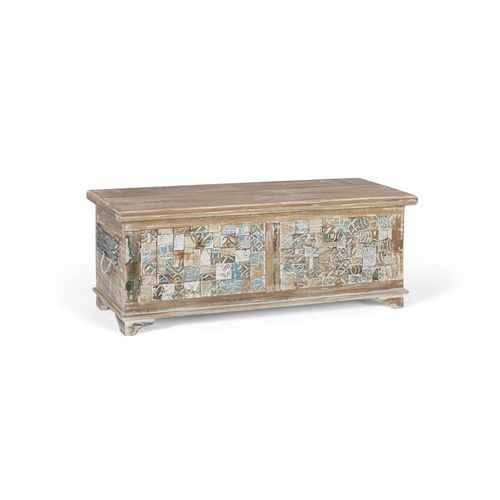 Cassapanca contemporanea - 6782 - Giner y Colomer - in legno / in legno di recupero