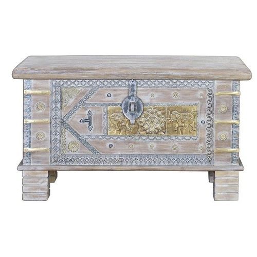 Cassapanca contemporanea - 6643 - Giner y Colomer - in legno / in bronzo