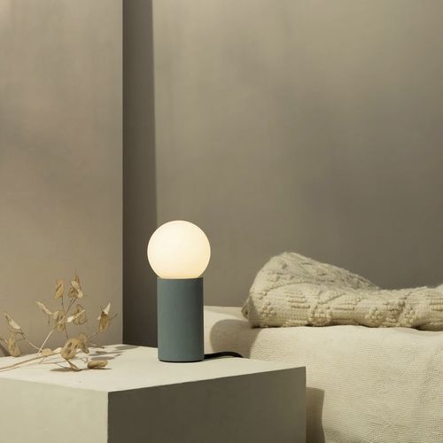 Lampada da comodino - LENA - Plato Design srls - in calcestruzzo / contemporanea / con cavo