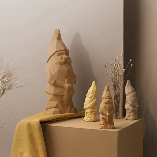 Scultura in cemento - NINO - Plato Design srls - fatta a mano / da appoggio / da esterno