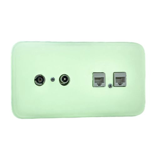 Presa di corrente - PHOSPHORESCENT - Ornatus - USB / multipla / da parete