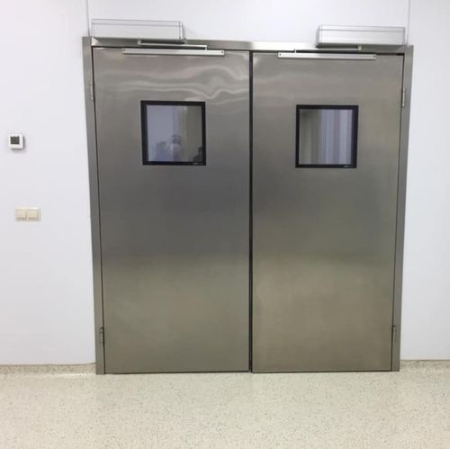 Porta industriale a ventola - ICAT® - RSA Door Systems - in acciaio galvanizzato / in acciaio inossidabile / in PVC