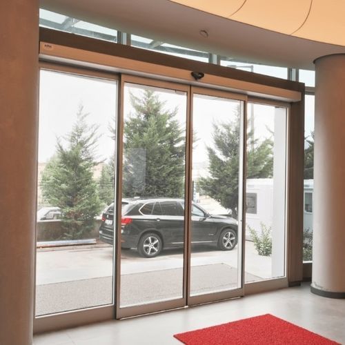 Porta d'ingresso - ICAT® - RSA Door Systems - in alluminio anodizzato / in plastica / in poliammide