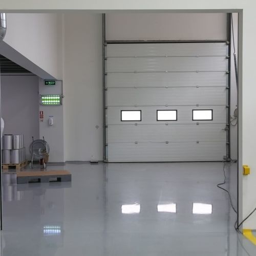 Porta industriale sezionale - ICAT®  - RSA Door Systems - in acciaio galvanizzato / in poliuretano / di sicurezza