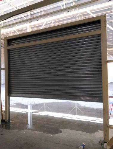 Porta industriale avvolgibile - ICAT®  - RSA Door Systems - in acciaio / di sicurezza / automatica
