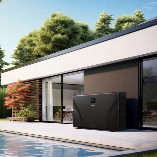 Pompa di calore per spa - UX - ZEALUX France - aria-acqua / per piscina / da esterno