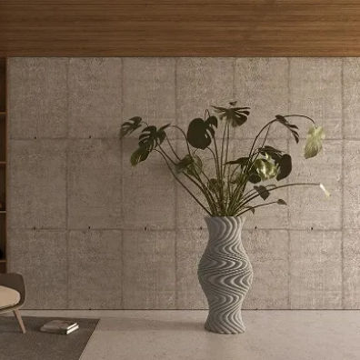 Fioriera in calcestruzzo - CANDY - Sirolis - per stampa 3D / design / da esterno
