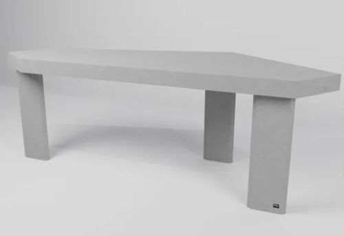 Tavolo urbano - Sirolis - contemporaneo / in calcestruzzo / con supporto in calcestruzzo