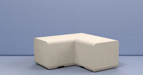 Panca per spazi pubblici design minimalista - BEAM L - Sirolis - in calcestruzzo / senza schienale / senza braccioli