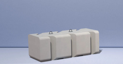 Rastrelliera per biciclette a pavimento - BEAM BR - Sirolis - con sistema di sicurezza / design originale / orizzontale
