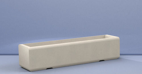 Fioriera in cemento armato - BEAM 2000 - Sirolis - rettangolare / modulabile / 100% riciclabile