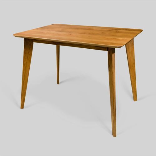 Tavolo da pranzo design minimalista - SMART - Meubles des Carpates - in quercia naturale / in rovere / con supporto in quercia
