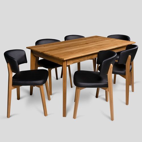 Tavolo da pranzo contemporaneo - BIDEN - Meubles des Carpates - rettangolare / per uso residenziale / per ristorante