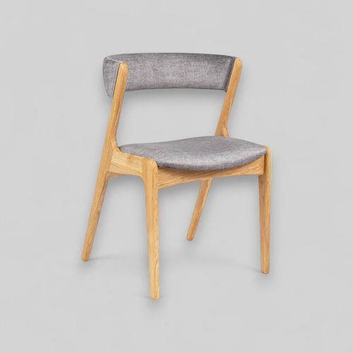 Sedia da pranzo design scandinavo - DANISH - Meubles des Carpates - da interno / in rovere / con supporto in quercia