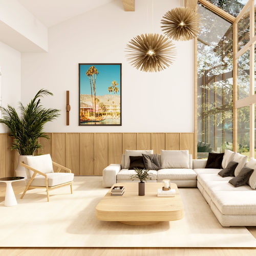 pannello in rovere - Studio Gazelles