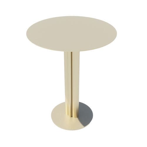 Tavolo da bistrot design - PIVOINE - Studio Gazelles - in metallo / rotondo / circolare