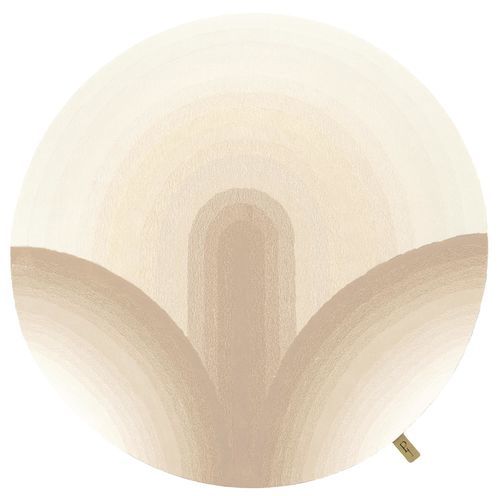 Tappeto Art Deco - Nelambo Beige - Studio Gazelles - capitonné / con motivi floreali / multicolore