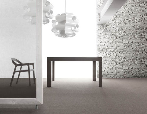 Tavolo contemporaneo - DUETTO - BAULINE - in metallo / rettangolare / allungabile