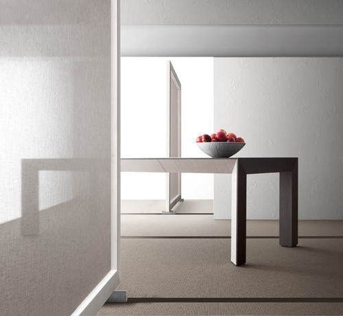 Tavolo contemporaneo - PERSPECTIVA - BAULINE - in legno / rettangolare / allungabile